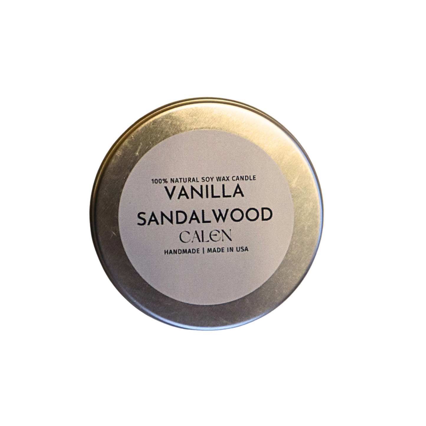 Vanilla Sandalwood 100% Soy Candle