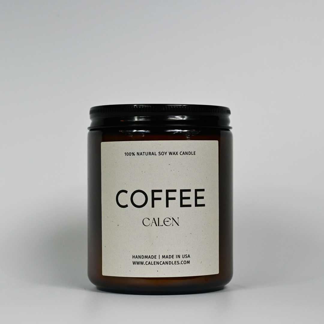 Coffee 8oz Soy Candle