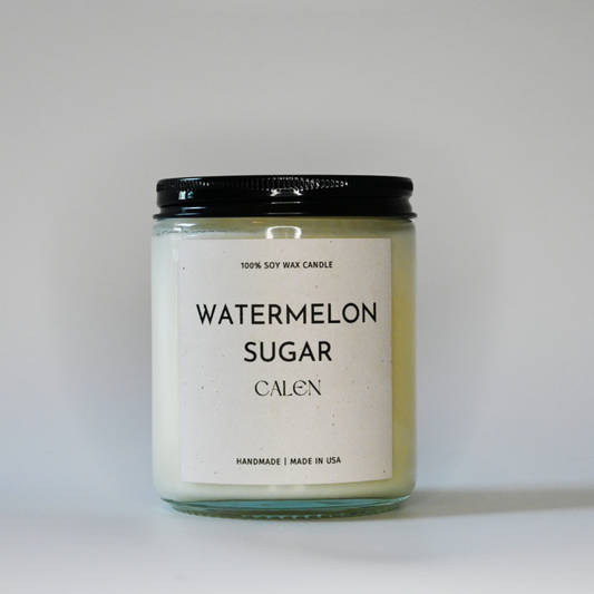 Watermelon Sugar 8oz Soy Candle