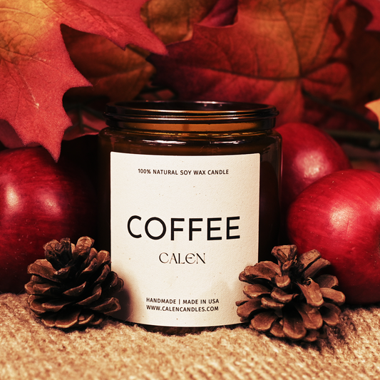 Coffee 8oz Soy Candle